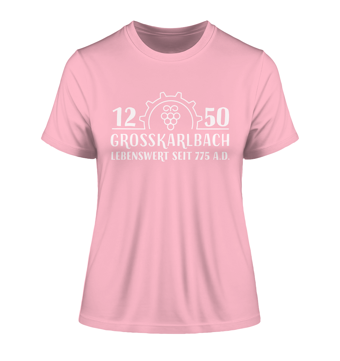 1250 Jahre Großkarlbach Ladies Shirt - Fitted Ladies Organic Shirt