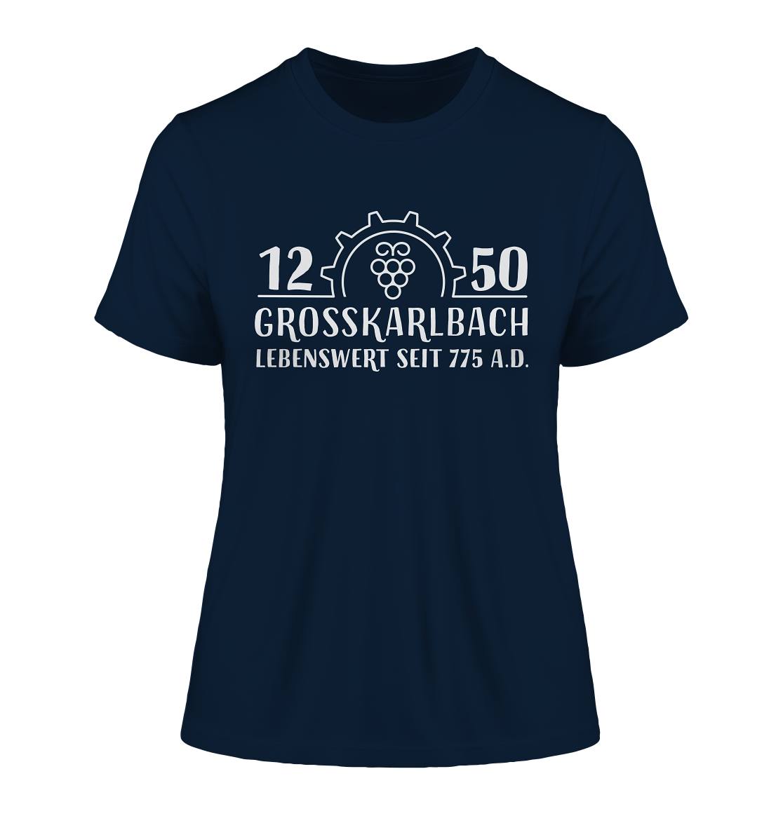 1250 Jahre Großkarlbach Ladies Shirt - Fitted Ladies Organic Shirt