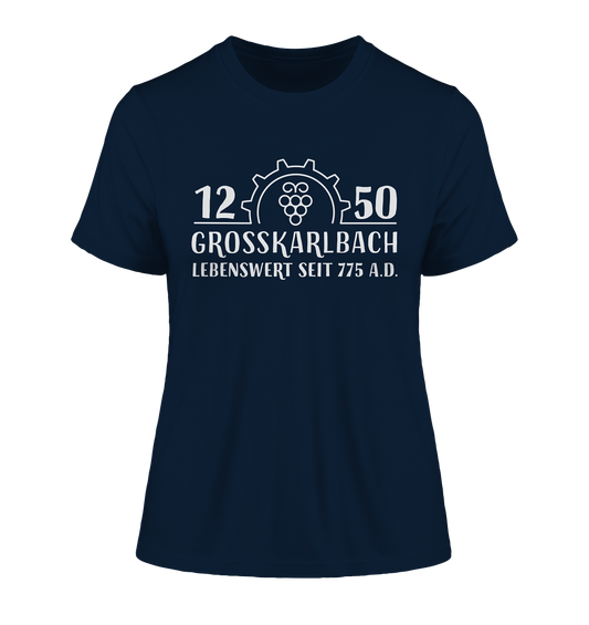 1250 Jahre Großkarlbach Ladies Shirt - Fitted Ladies Organic Shirt