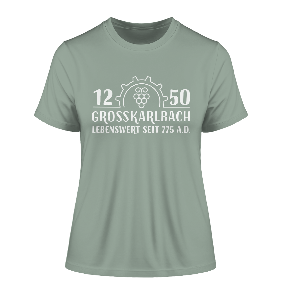 1250 Jahre Großkarlbach Ladies Shirt - Fitted Ladies Organic Shirt