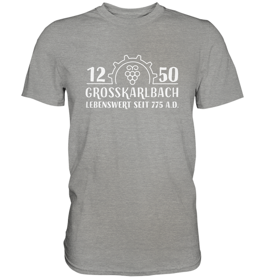 1250 Jahre Großkarlbach Männer - Premium Shirt